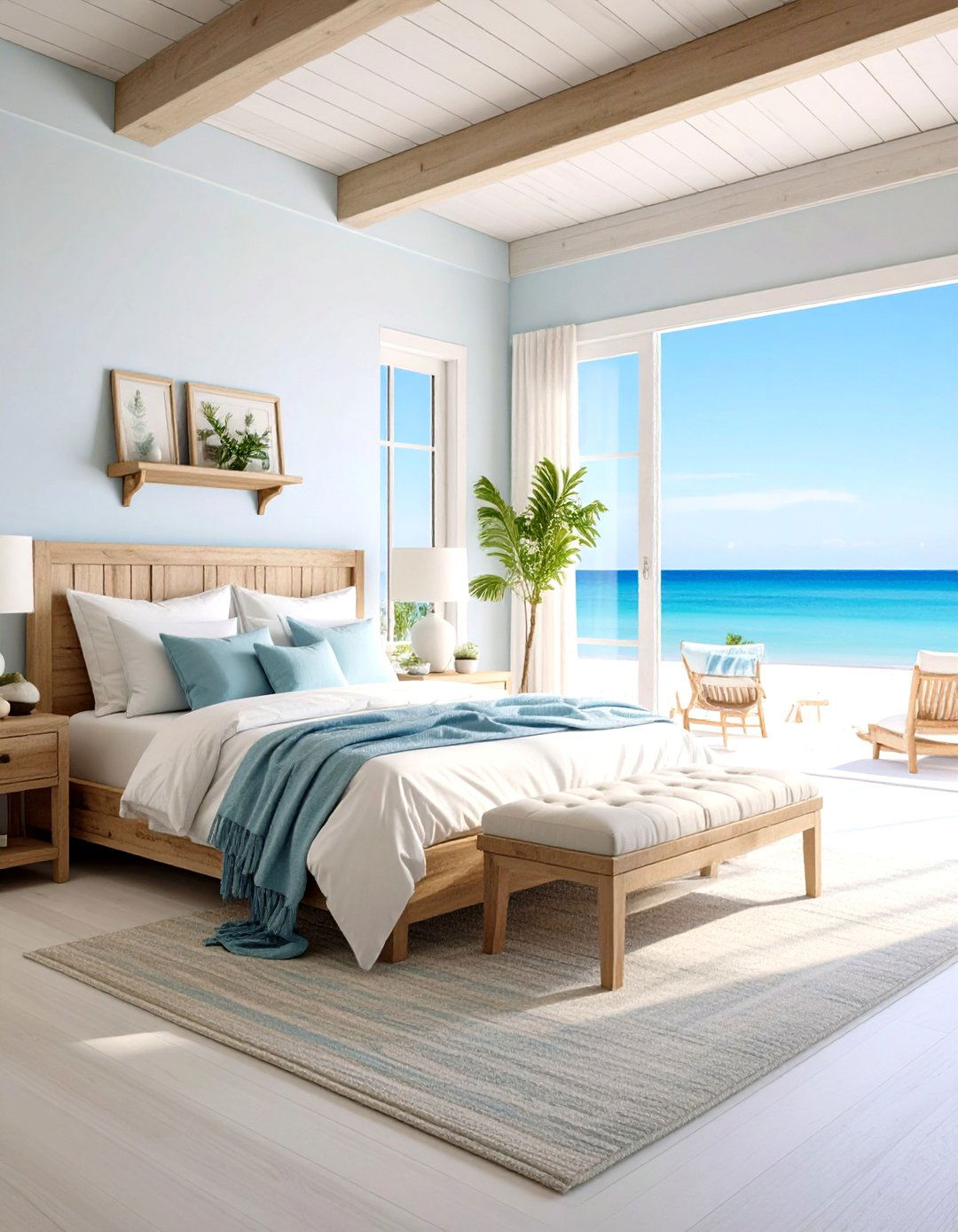 The Coastal Retreat Bedroom - 30 design bedroom ideas