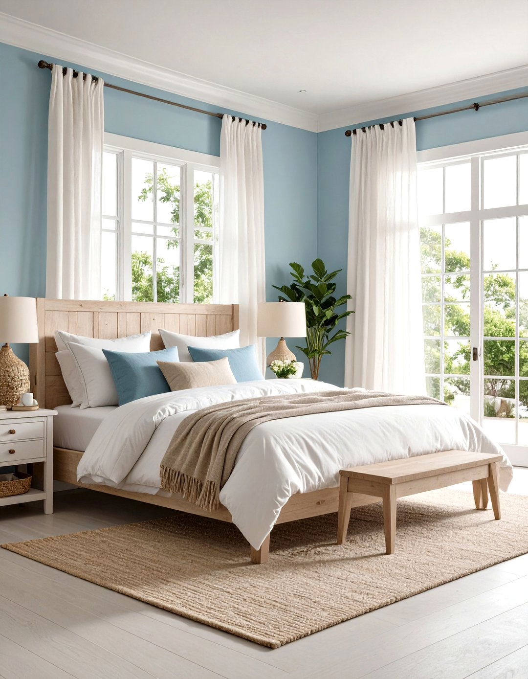 The Coastal Retreat Bedroom - 30 aesthetic cozy bedroom ideas