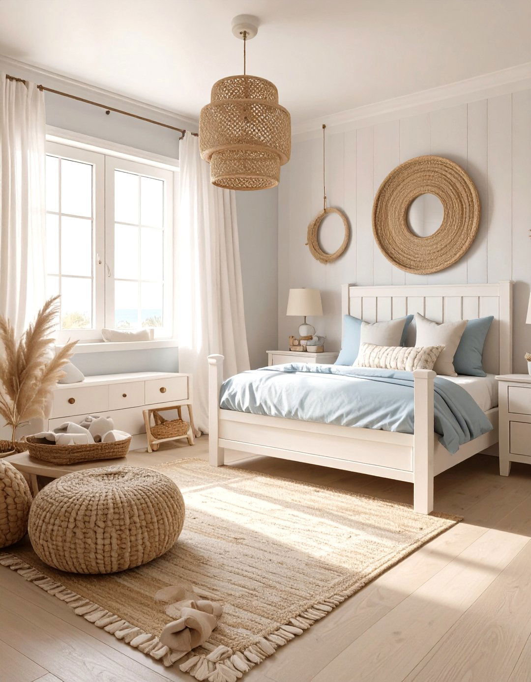 The Coastal Retreat Girls Room - 30 girls room decor ideas