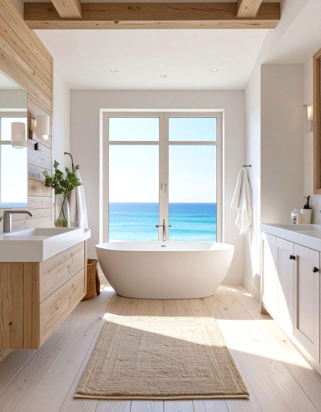 The Coastal Serenity Bathroom - 30 bathroom decor ideas 2025