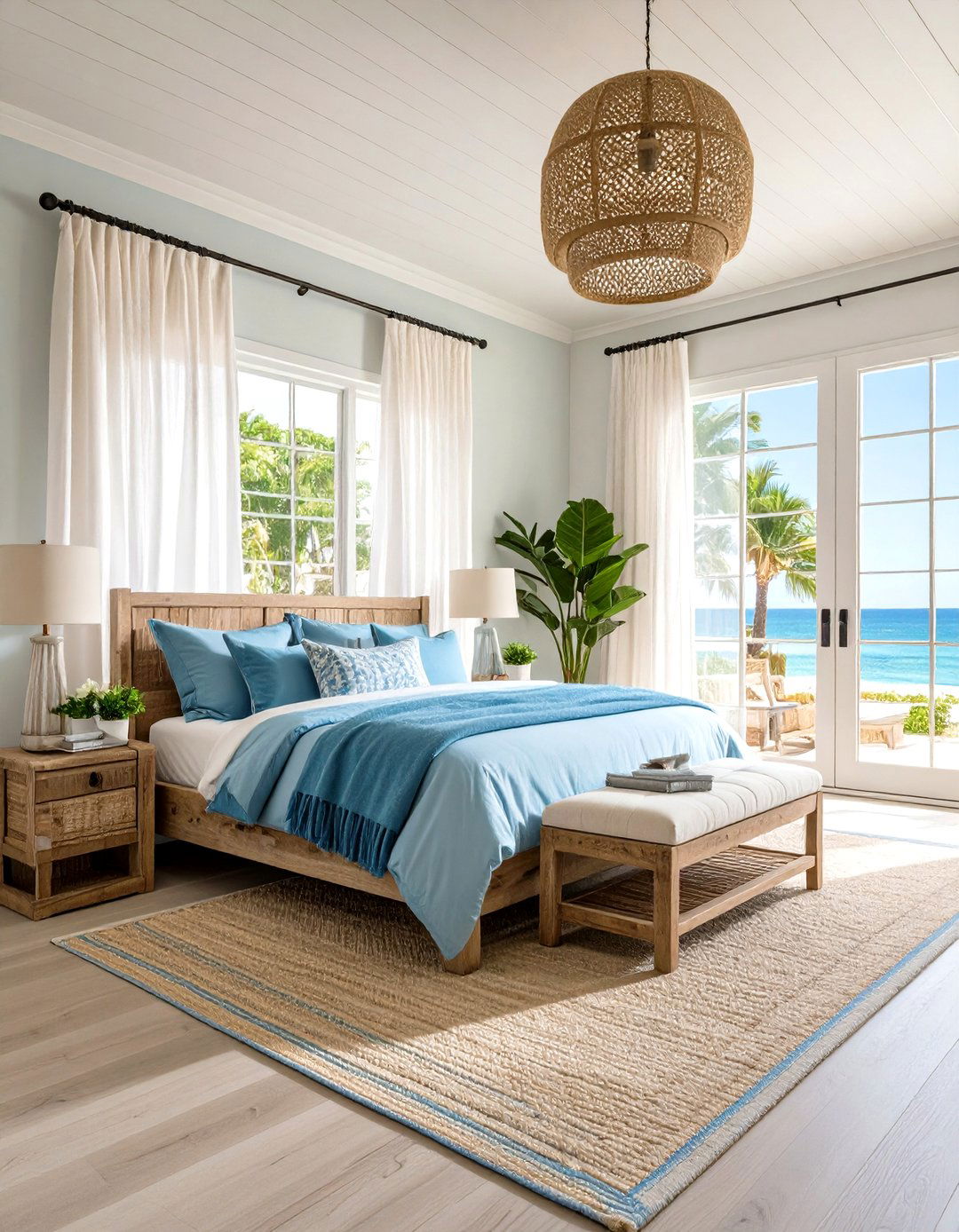 The Coastal Serenity Bedroom - 30 large master bedroom ideas
