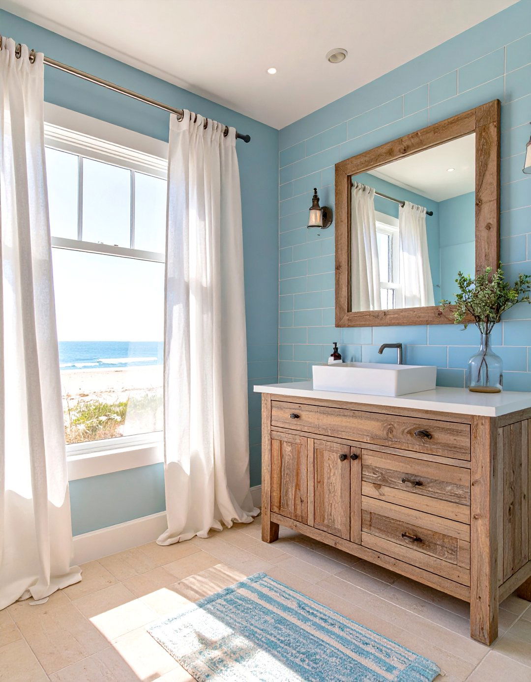 The Coastal Themed Bathroom - 30 bathroom ideas photo gallery