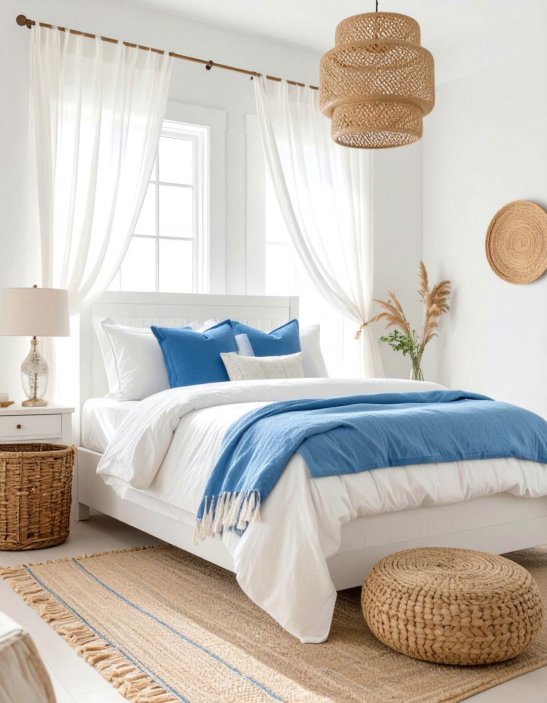 The Coastal Themed Guest Room - 30 ikea interior design ideas