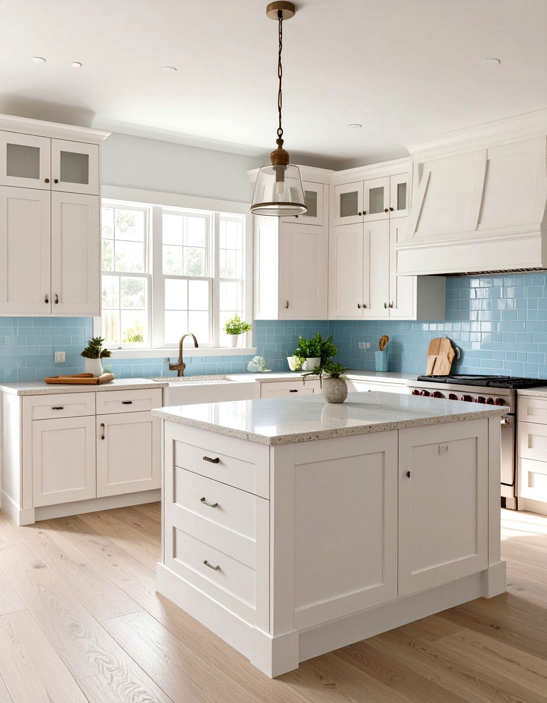 The Coastal White Kitchen Design - 30 all white kitchen ideas