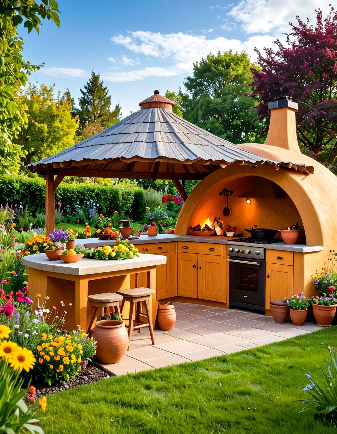 30 DIY Small Outdoor Kitchen Ideas for Any Budget - We Love Home Blog