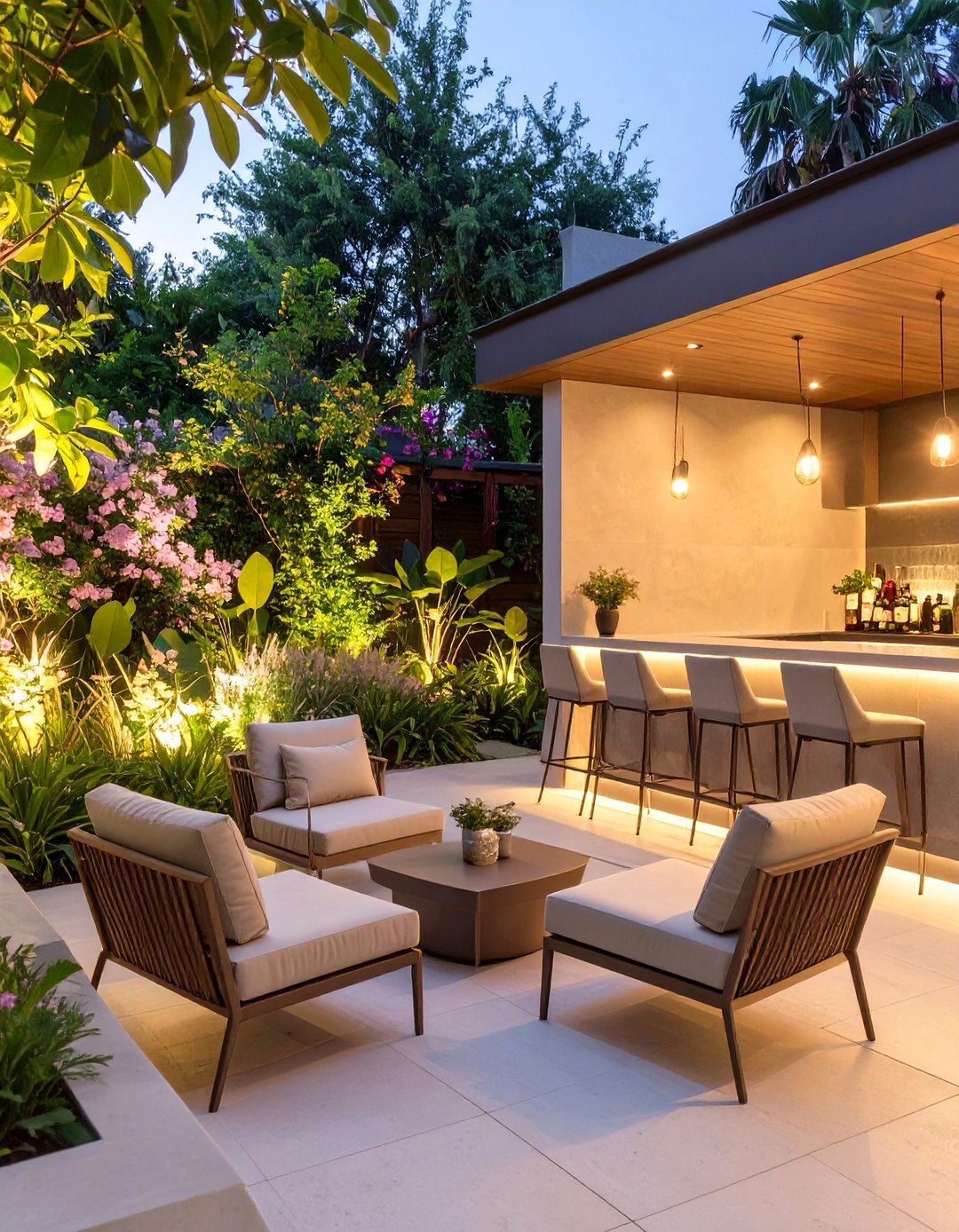 The Cocktail Garden and Lounge - 30 backyard remodel ideas