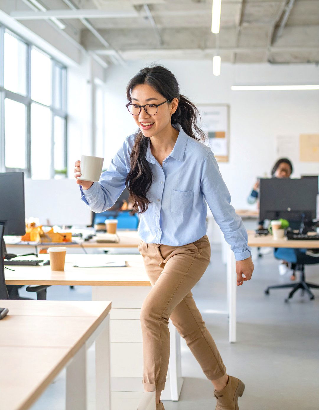 The Coffee Mug Relay - 30 office olympics ideas