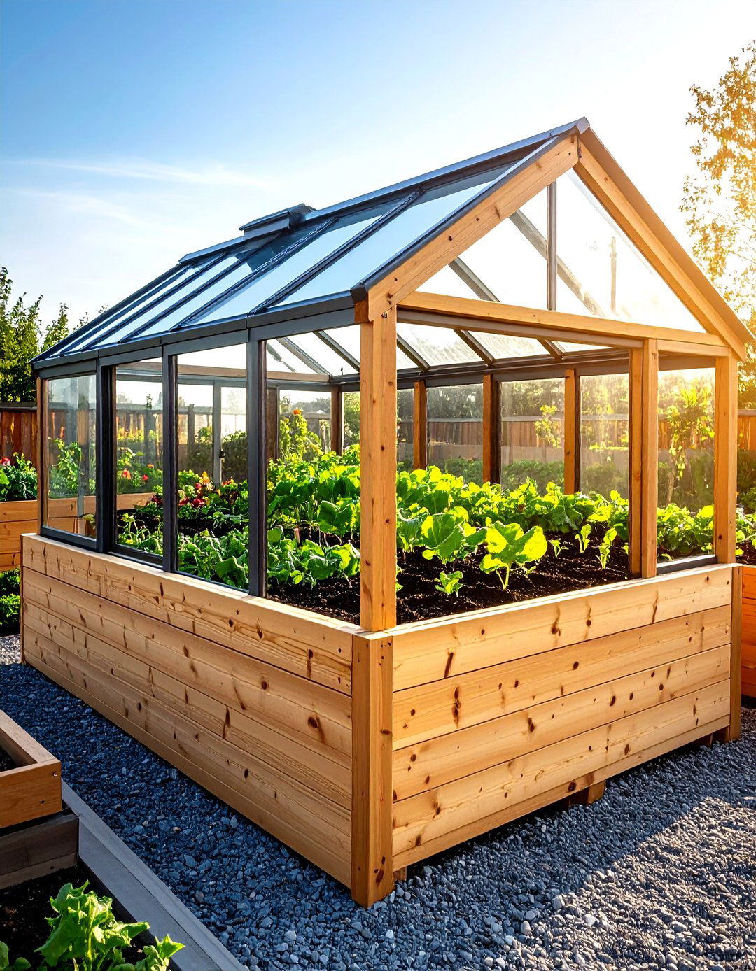 The Cold Frame Topped Raised Garden Bed - 30 ideas for raised garden beds