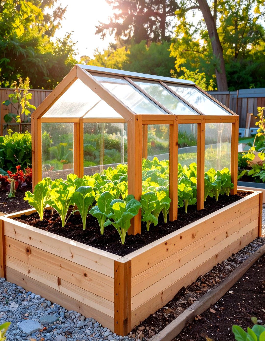 The Cold Frame Topped Raised Garden - 30 ai raised garden design ideas