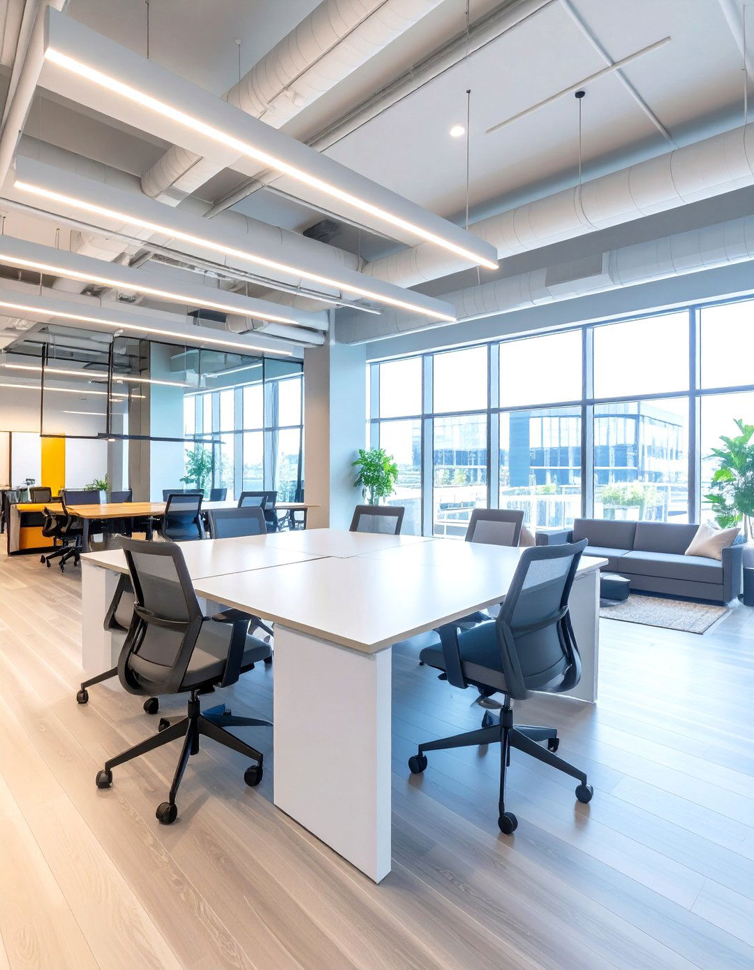 The Collaborative Open Plan Hub - 30 office set up ideas
