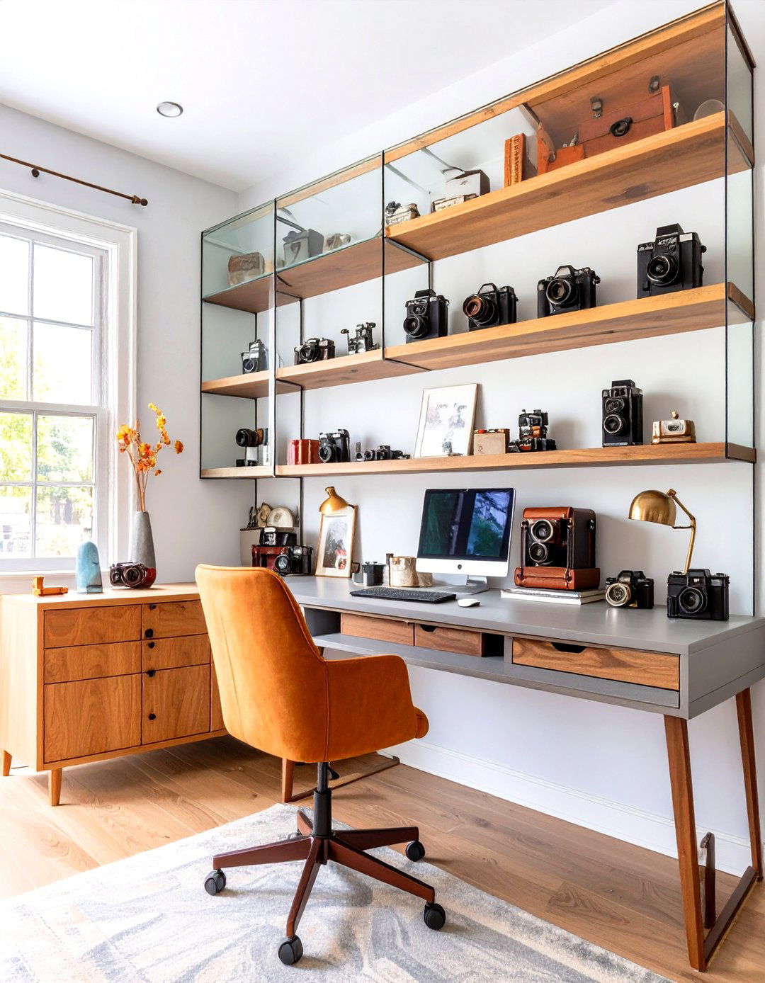 The Collectors Curated Home Office - 30 mens home office ideas