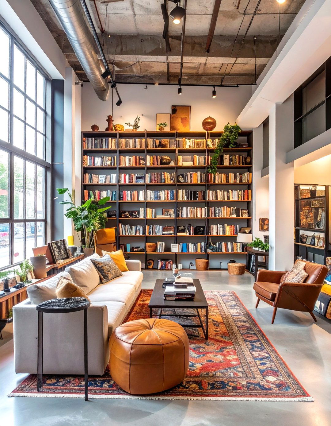 The Collectors Curated Loft - 30 ai industrial loft design ideas