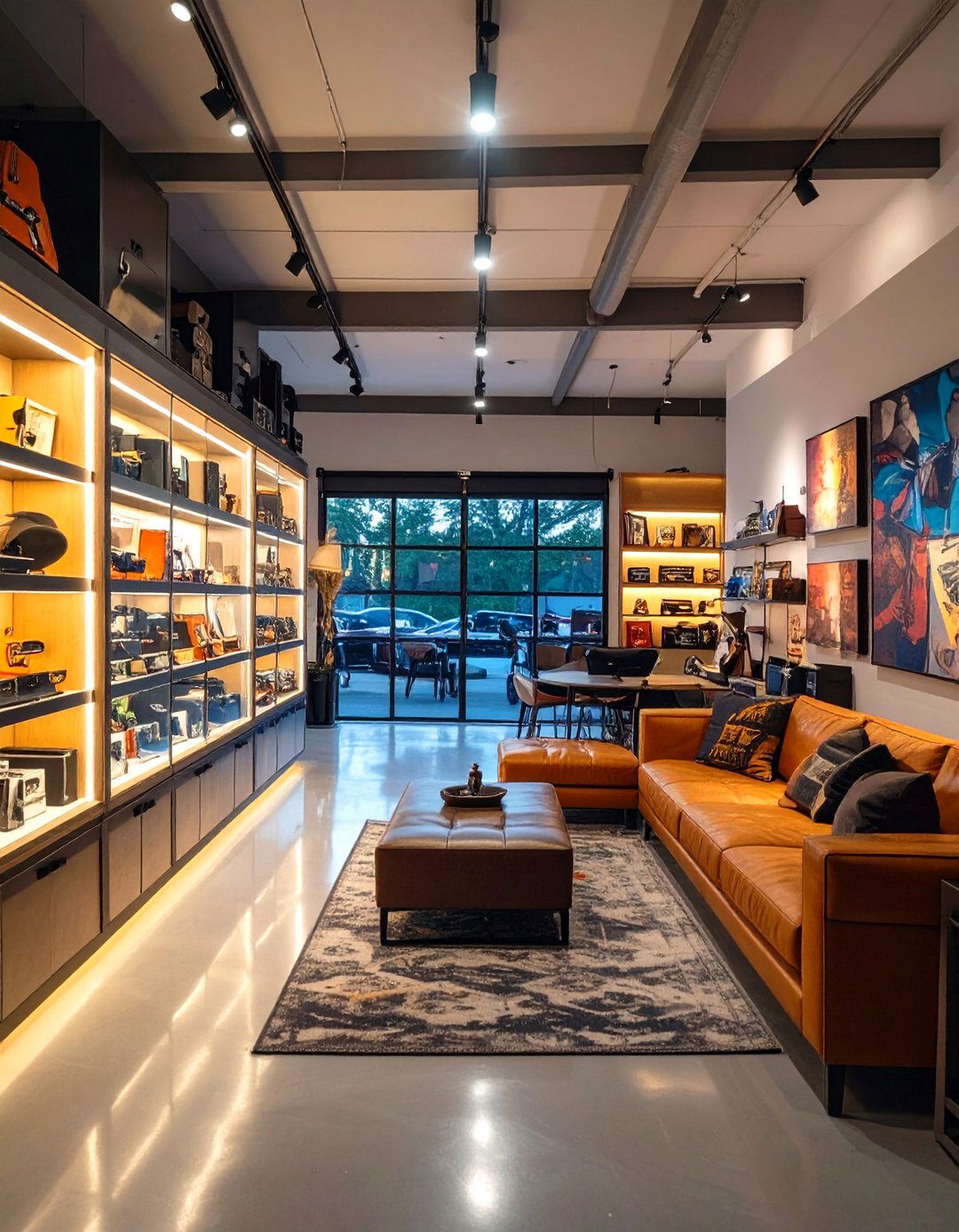 The Collectors Display Gallery - 30 garage hangout ideas