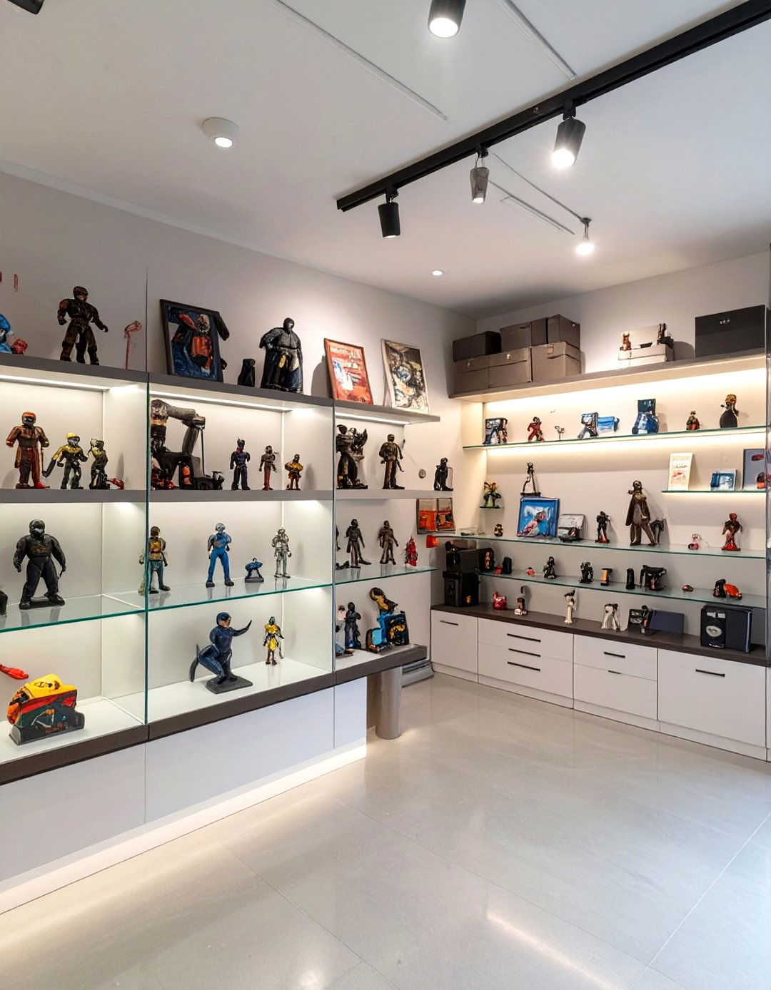 The Collectors Display Garage - 30 man cave ideas garage