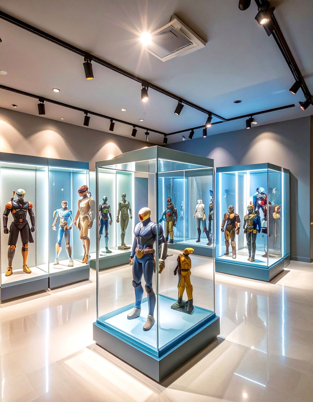 The Collectors Showcase Man Cave - 30 cool man cave ideas