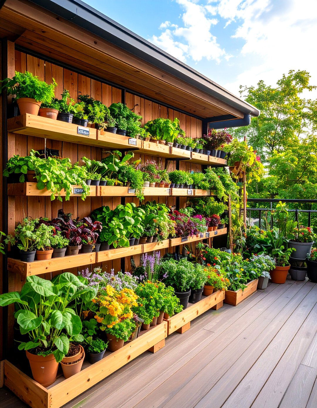 The Collectors Specimen Balcony Garden - 30 ai balcony garden design ideas