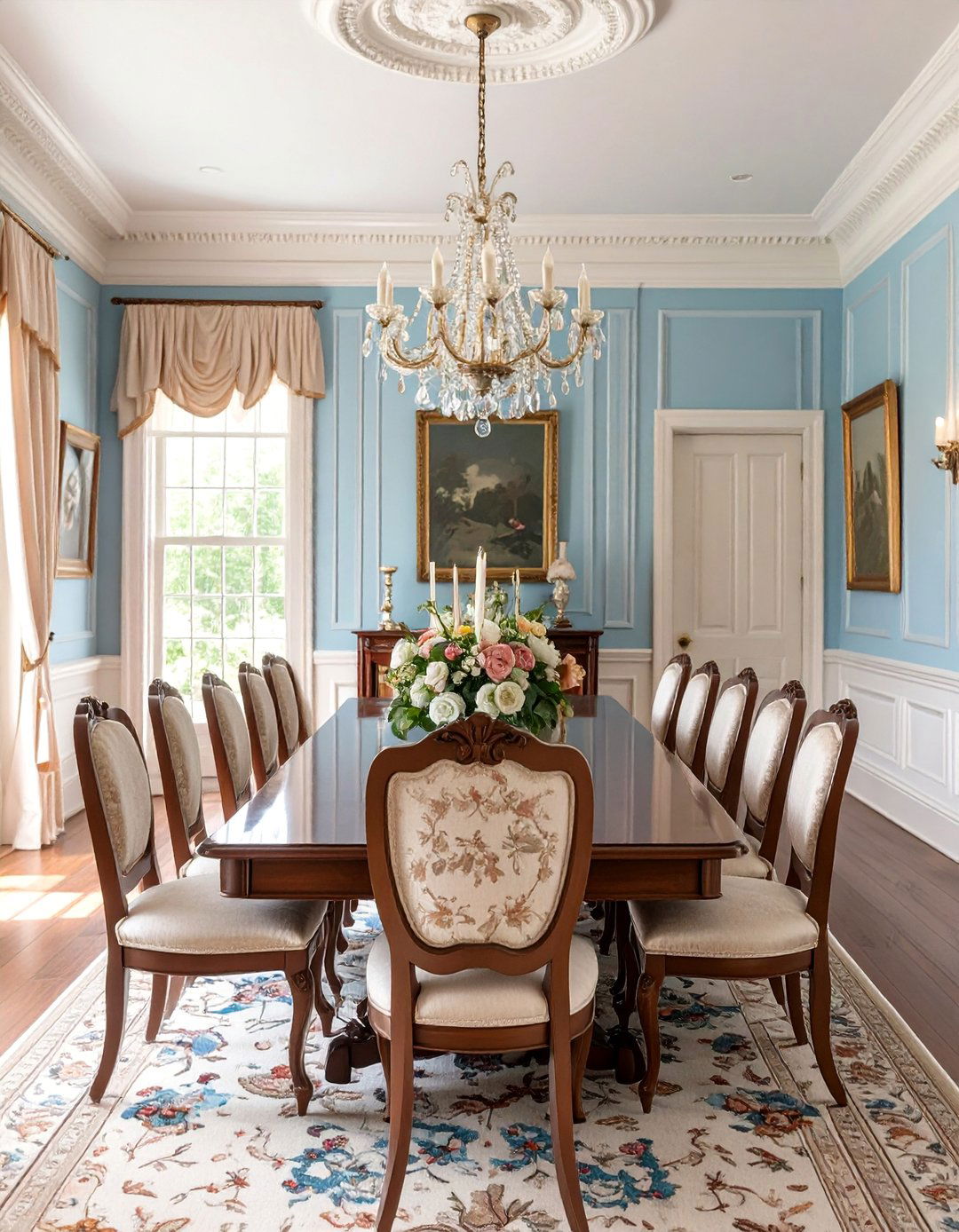 The Colonial Revival Dining Hall - 30 american home design ideas
