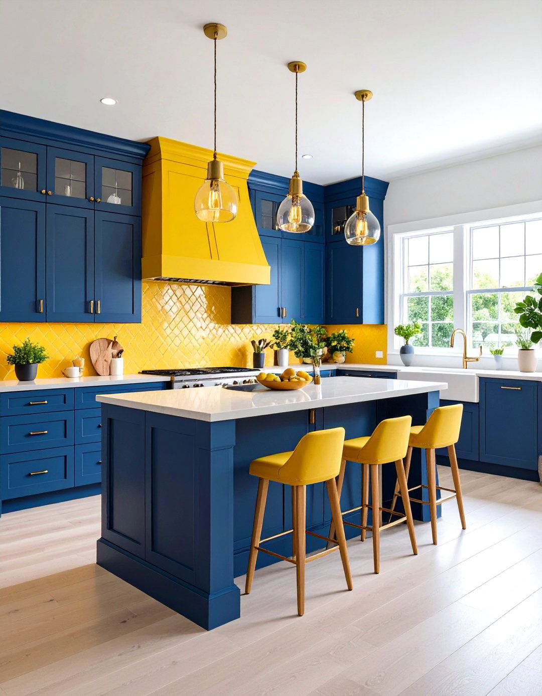 The Color Block Kitchen - 30 dream kitchen ideas