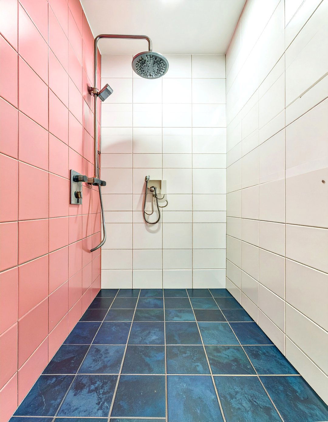 The Color Block Shower - 30 modern shower ideas