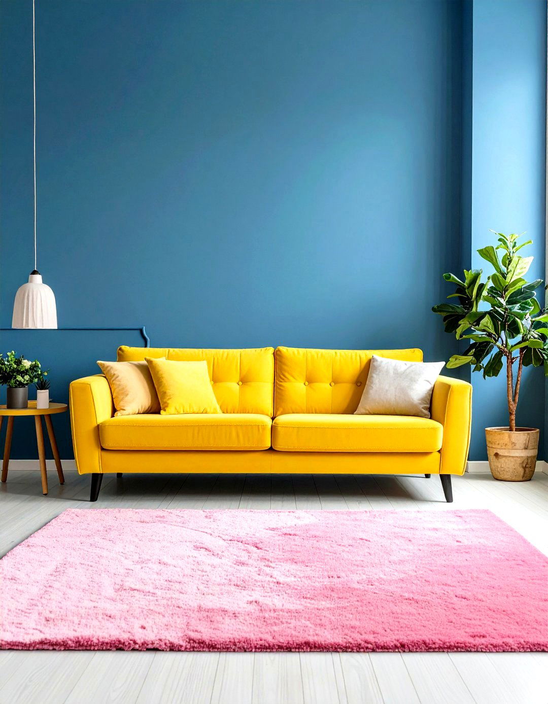 The Color Blocked Contemporary - 30 eclectic interior design ideas