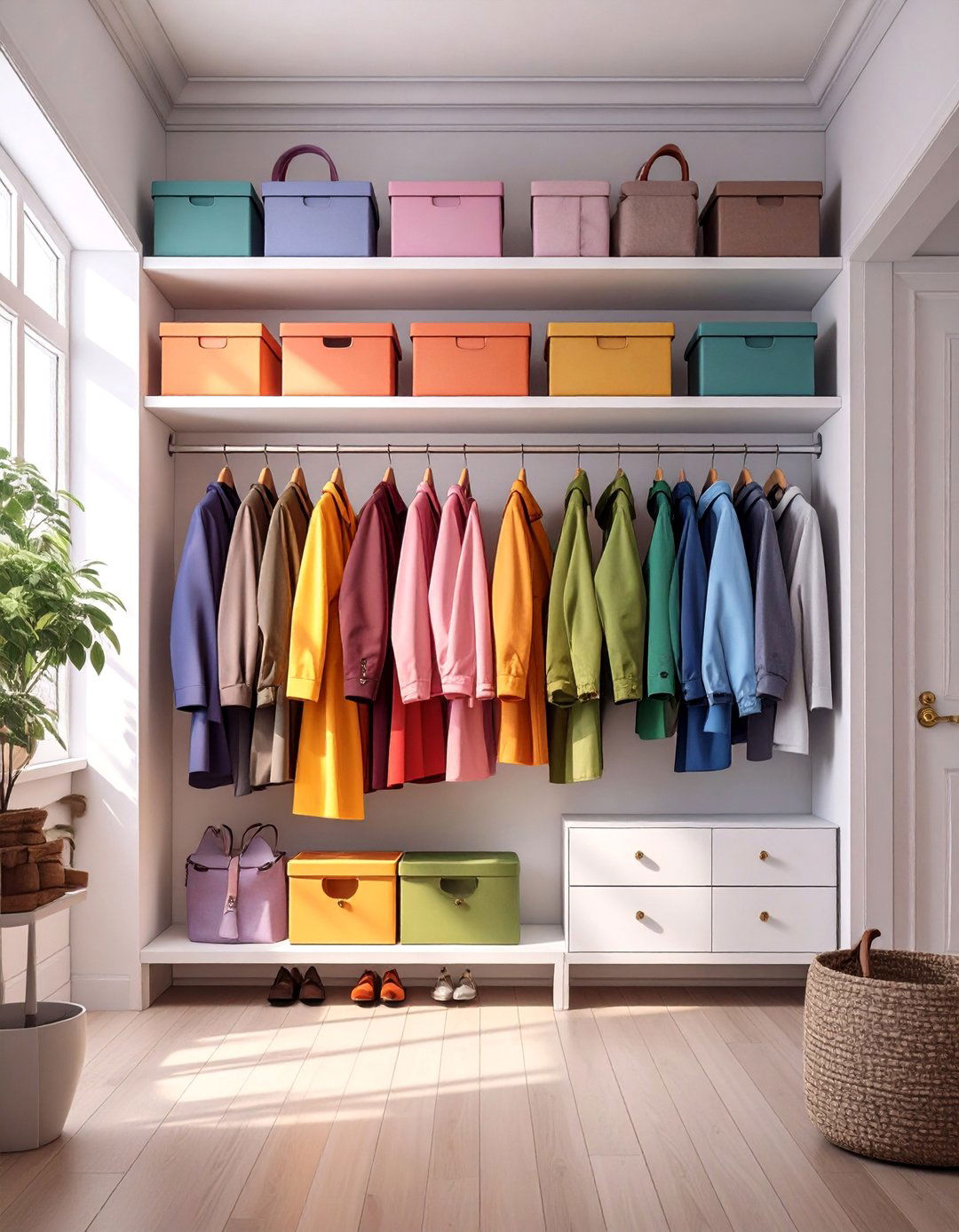 30 Coat Closet Organization Ideas to Tidy Your Entry