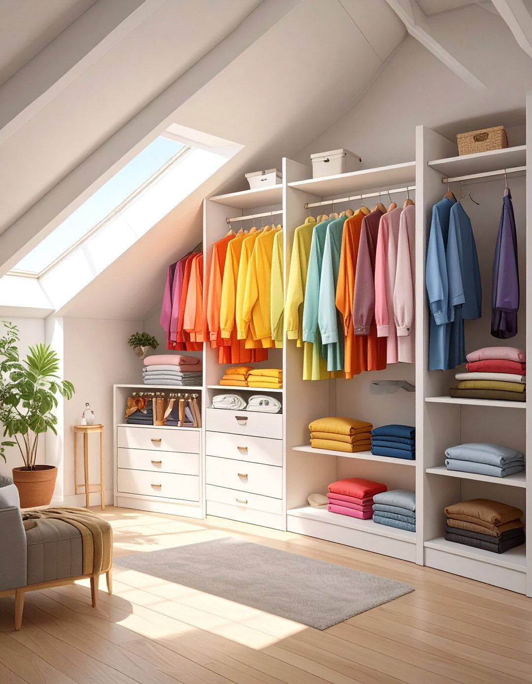 30 Clever Attic Closet Ideas to Solve Storage Needs - We Love Home Blog
