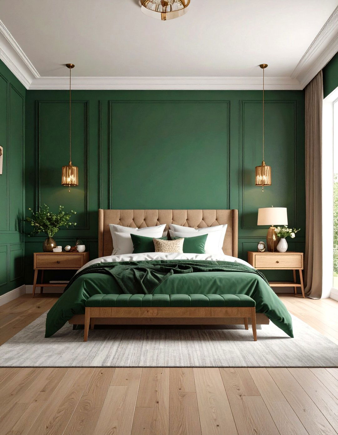 The Color Drenched Bedroom - 30 design bedroom ideas