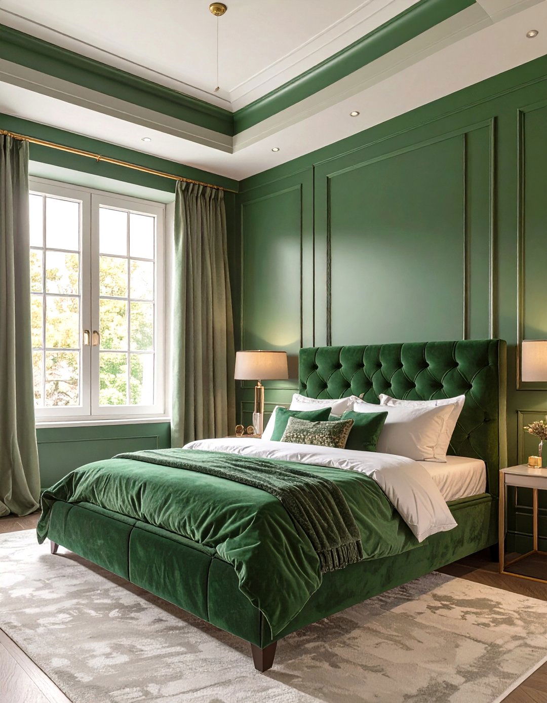 The Color Drenched Bedroom - 30 how to design a bedroom ideas