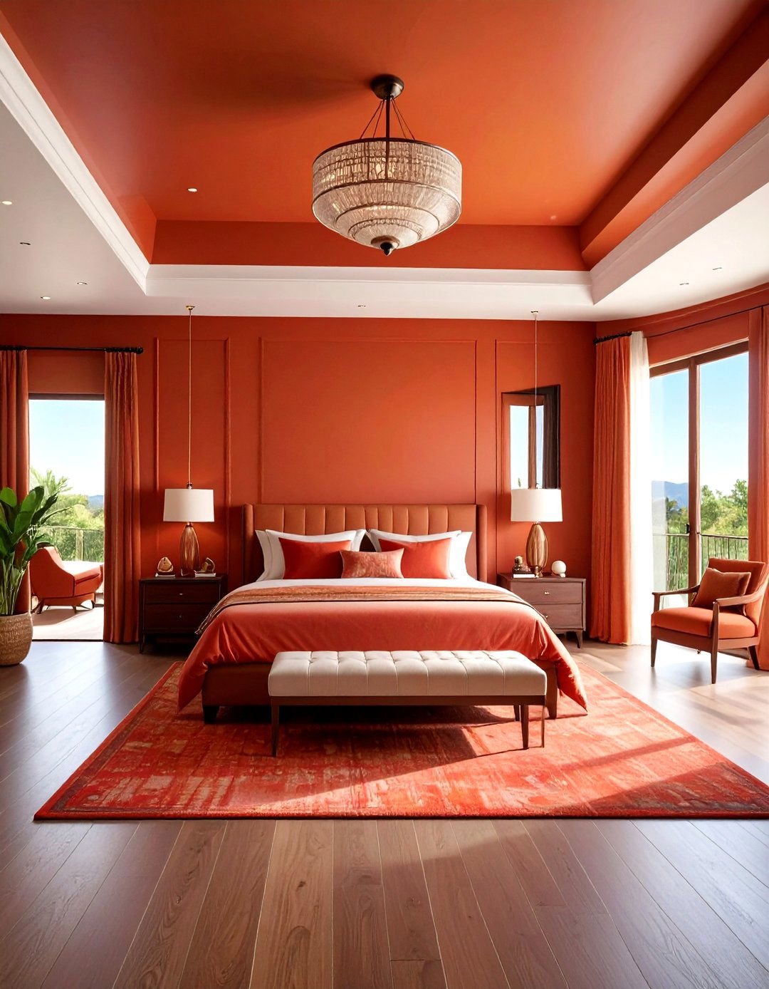 The Color Drenched Bedroom - 30 ikea bedroom ideas