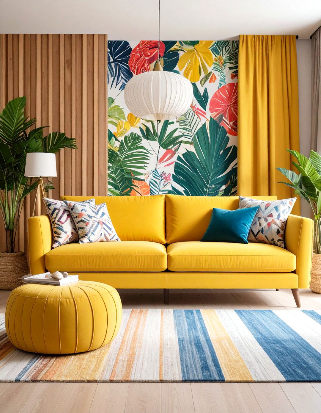 The Color Drenched Maximalist Family Room - 30 family room furniture ideas