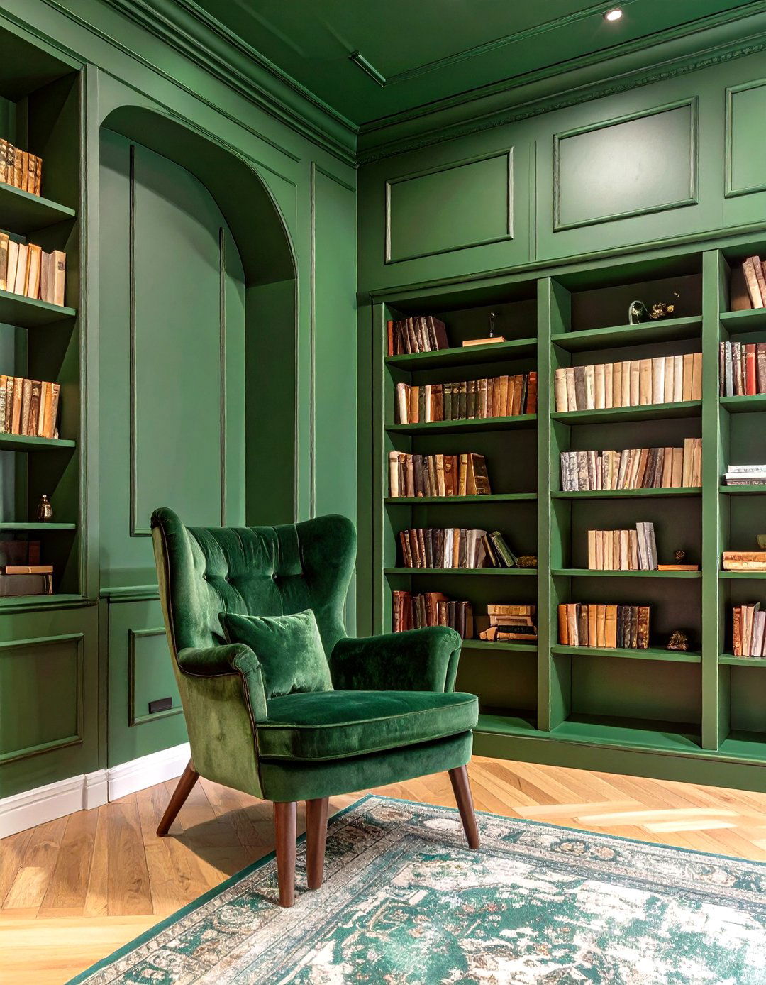 The Color Drenching Concept - 30 new home design ideas