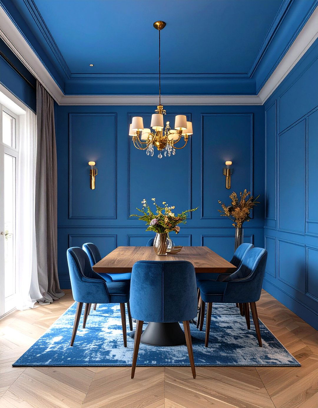 The Color Drenching Technique - 30 modern home decor ideas
