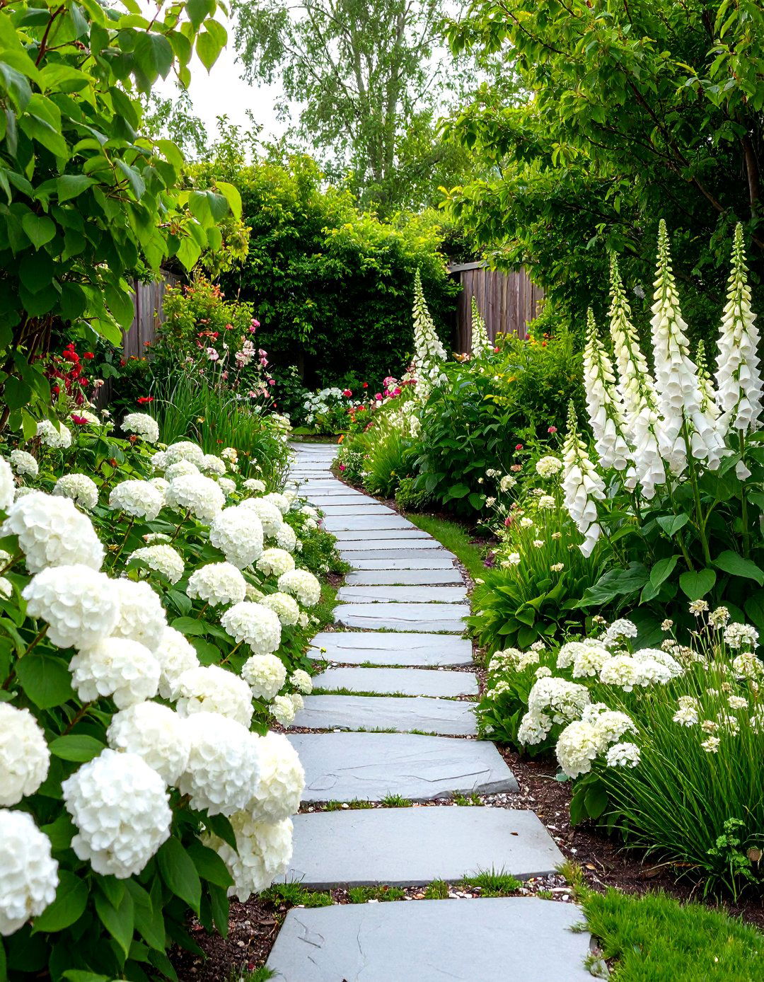 The Color Themed Garden Layout - 30 garden layout ideas