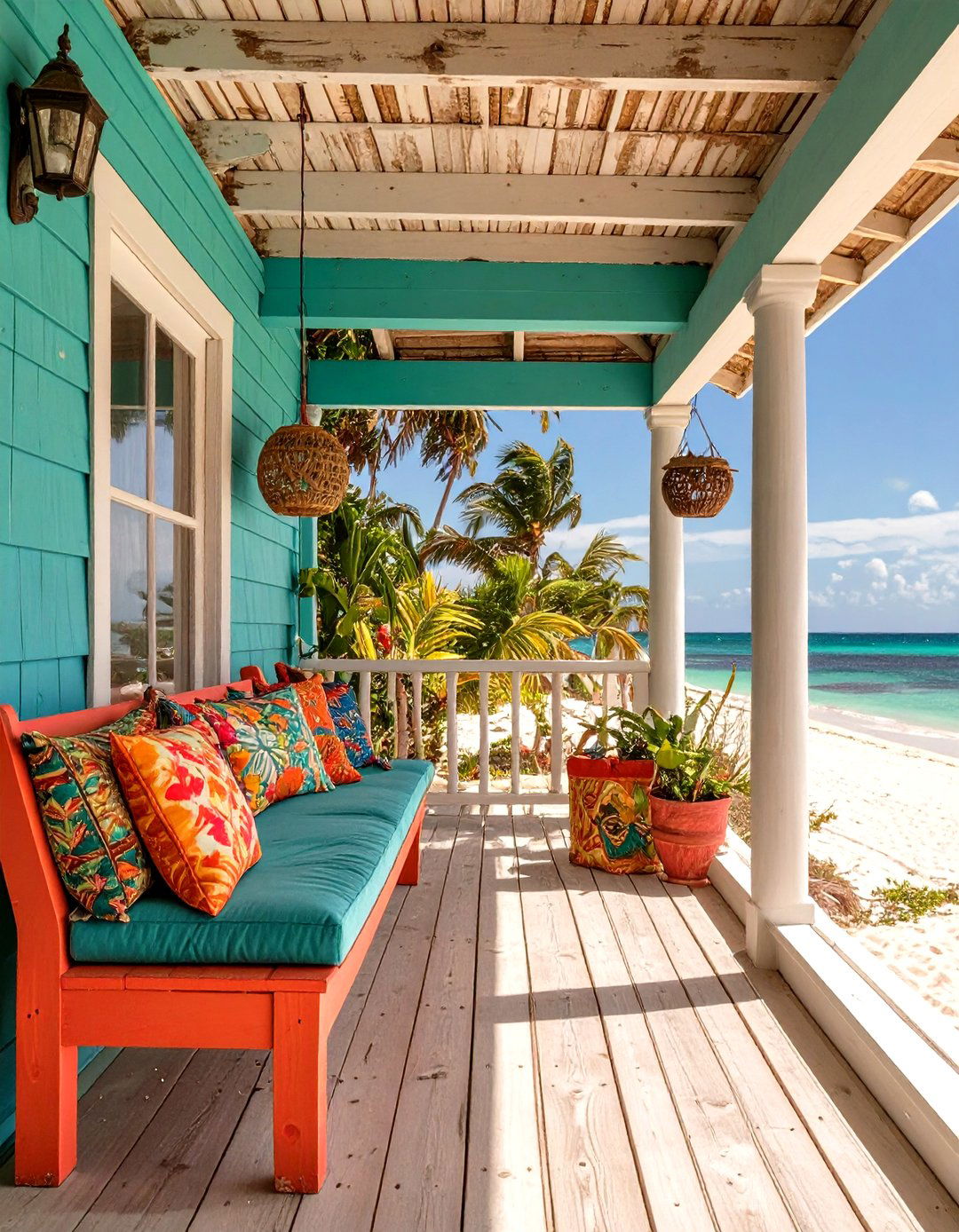 The Colorful Caribbean Beach House - 30 beach house design ideas