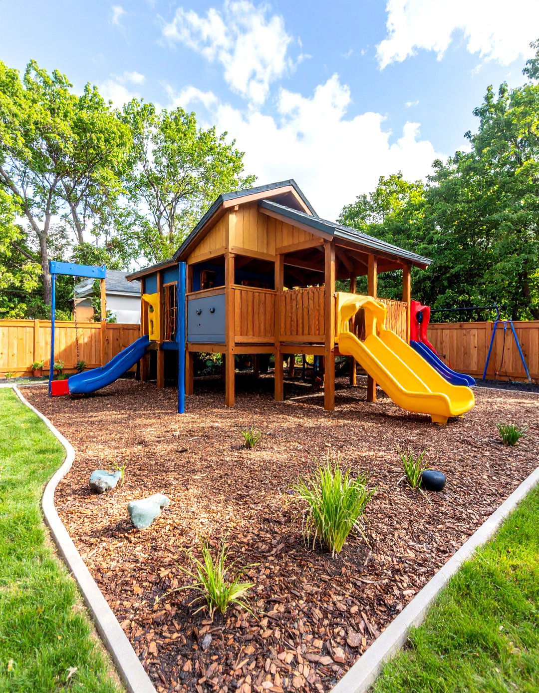 The Colorful Kids Play Zone - 30 backyard designs mx