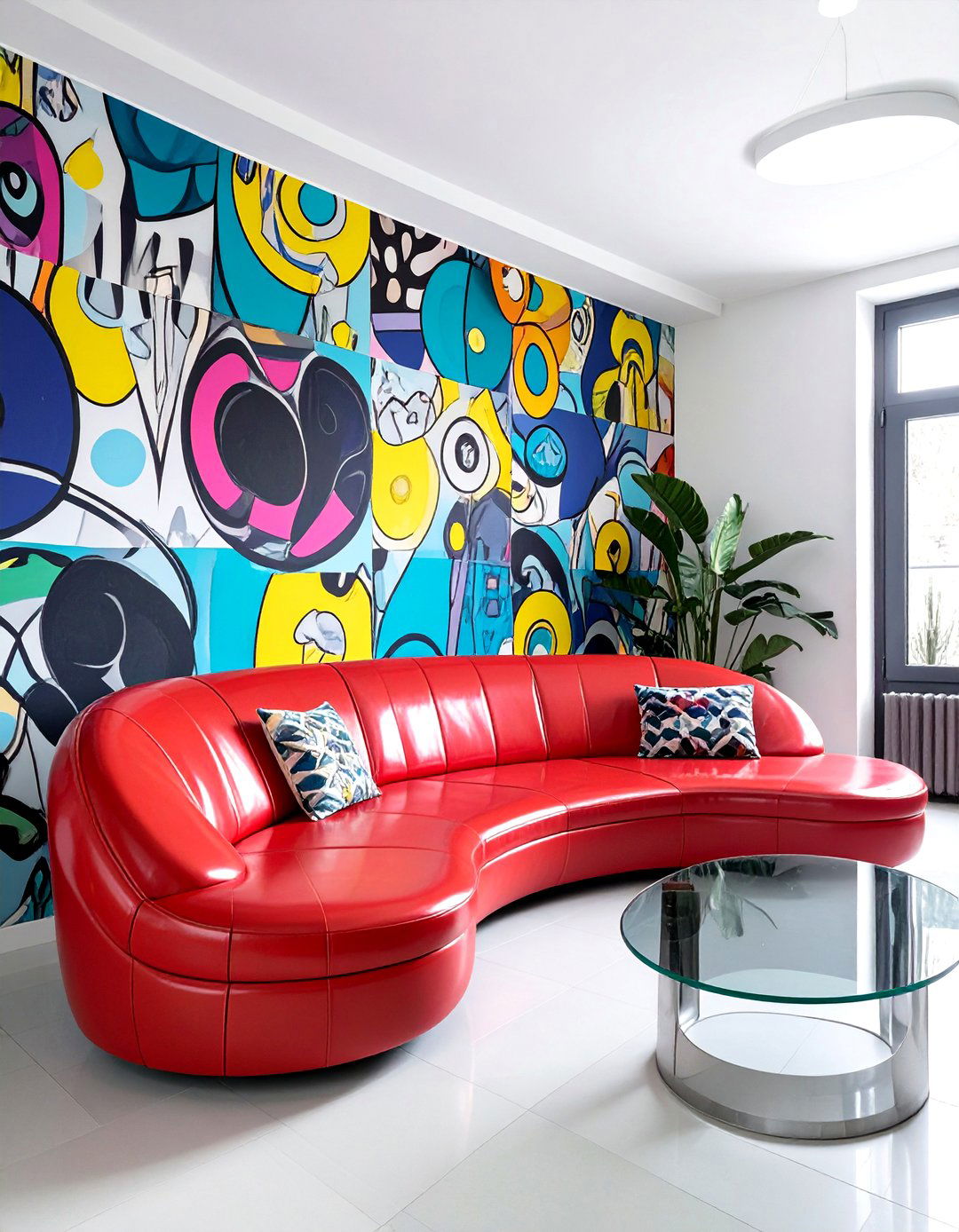 The Colorful Pop Art Den - 30 den ideas