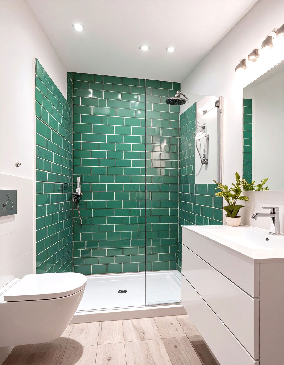 The Colorful Tiled Bathroom - 30 design my bathroom ideas