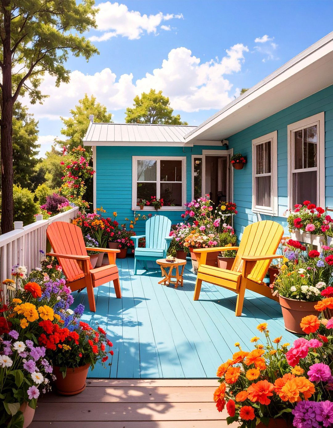 30 Modern Mobile Home Deck Ideas for Outdoor Living - We Love Home Blog