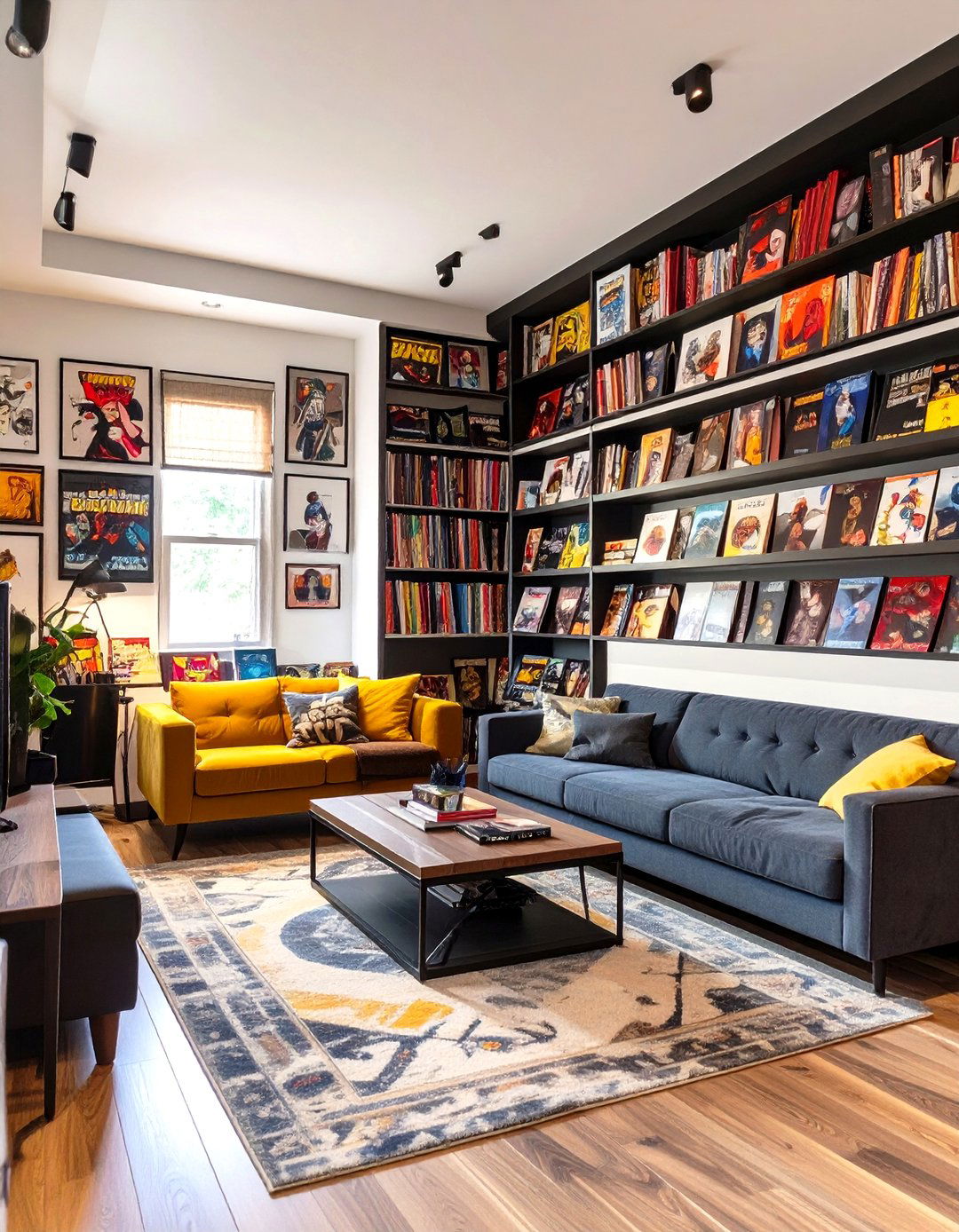 The Comic Book Collectors Lair - 30 man cave room ideas