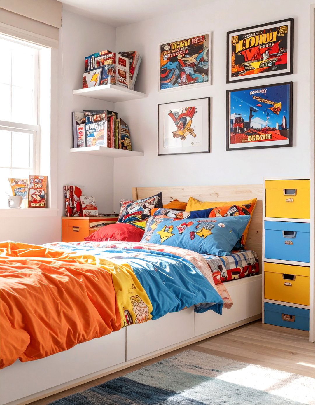 The Comic Book Fans Lair - 30 guys dorm room ideas