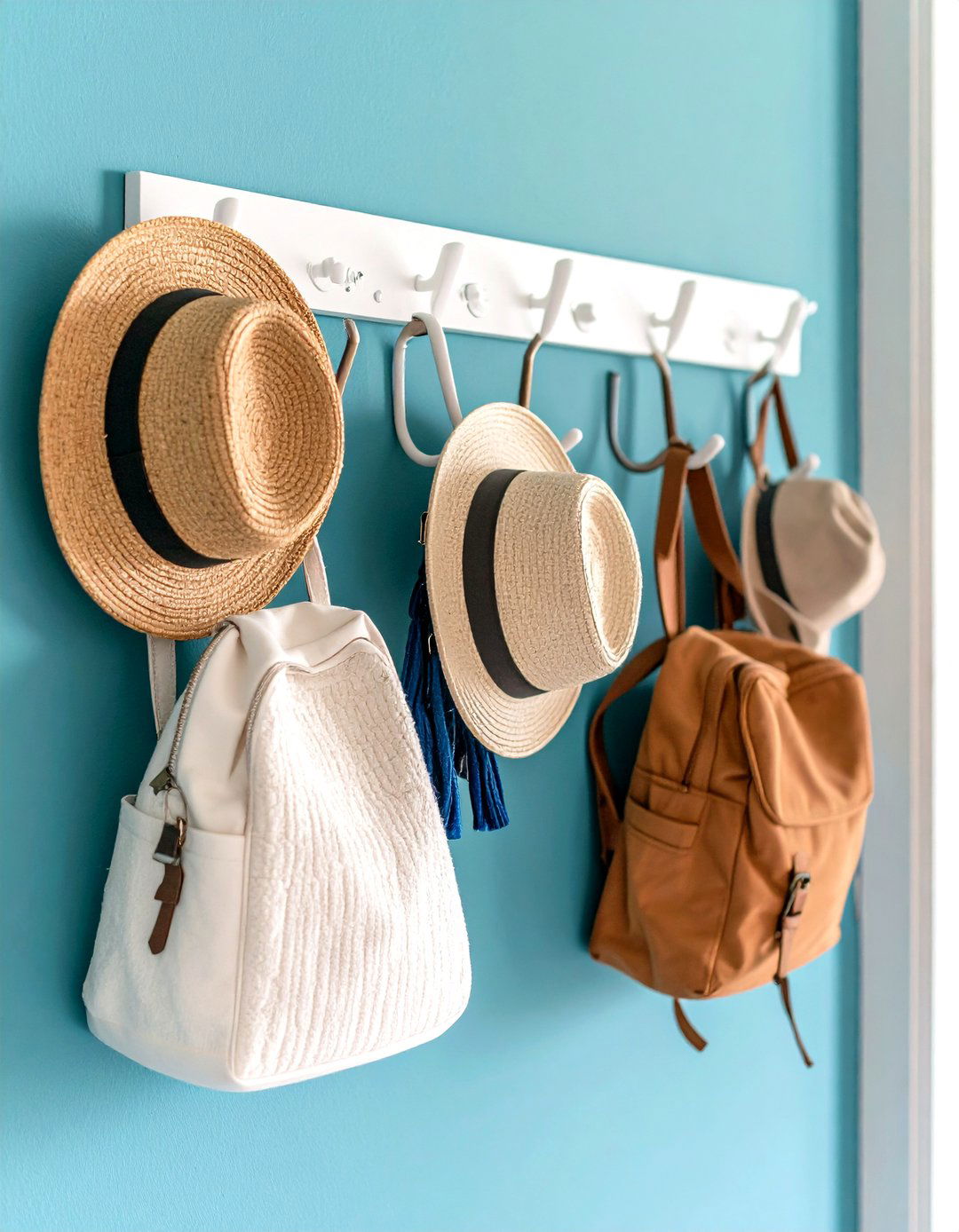 The Command Hook Gallery - 30 dorm storage ideas