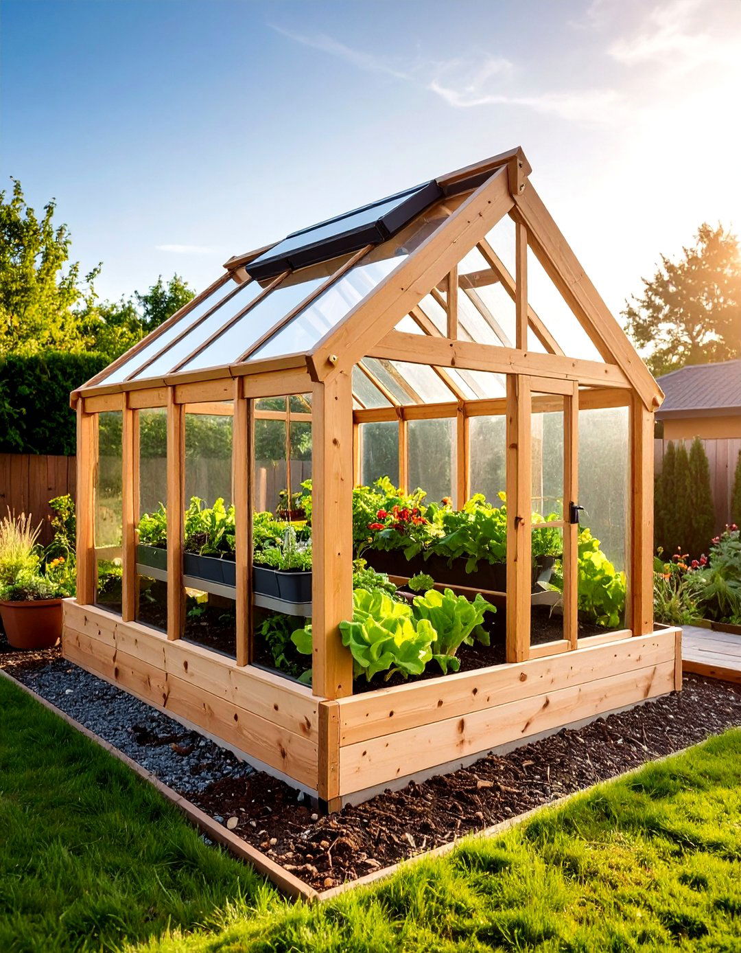 The Compact Cold Frame Greenhouse - 30 backyard greenhouse ideas
