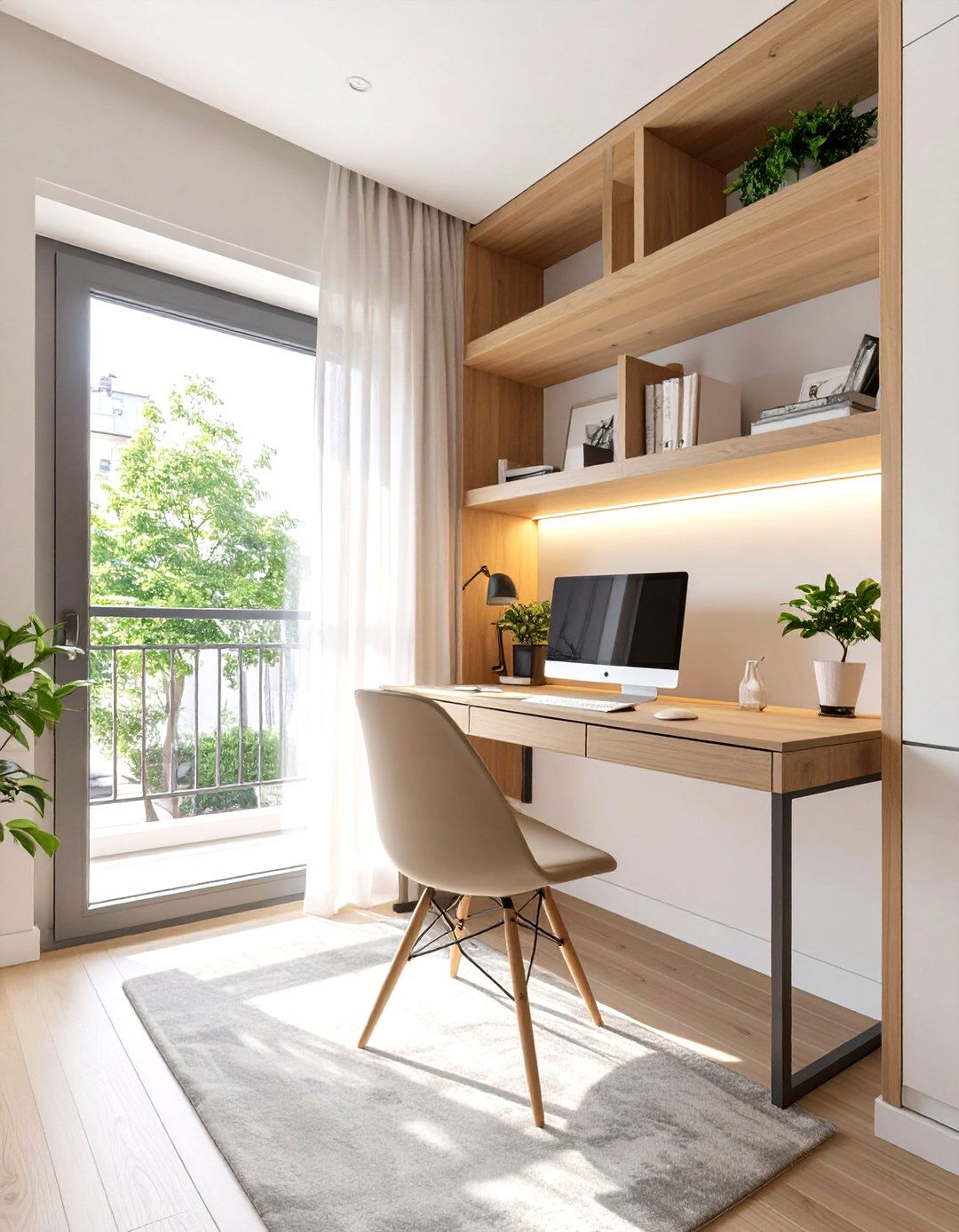 The Compact Corner Nook Office - 30 home office furniture ideas