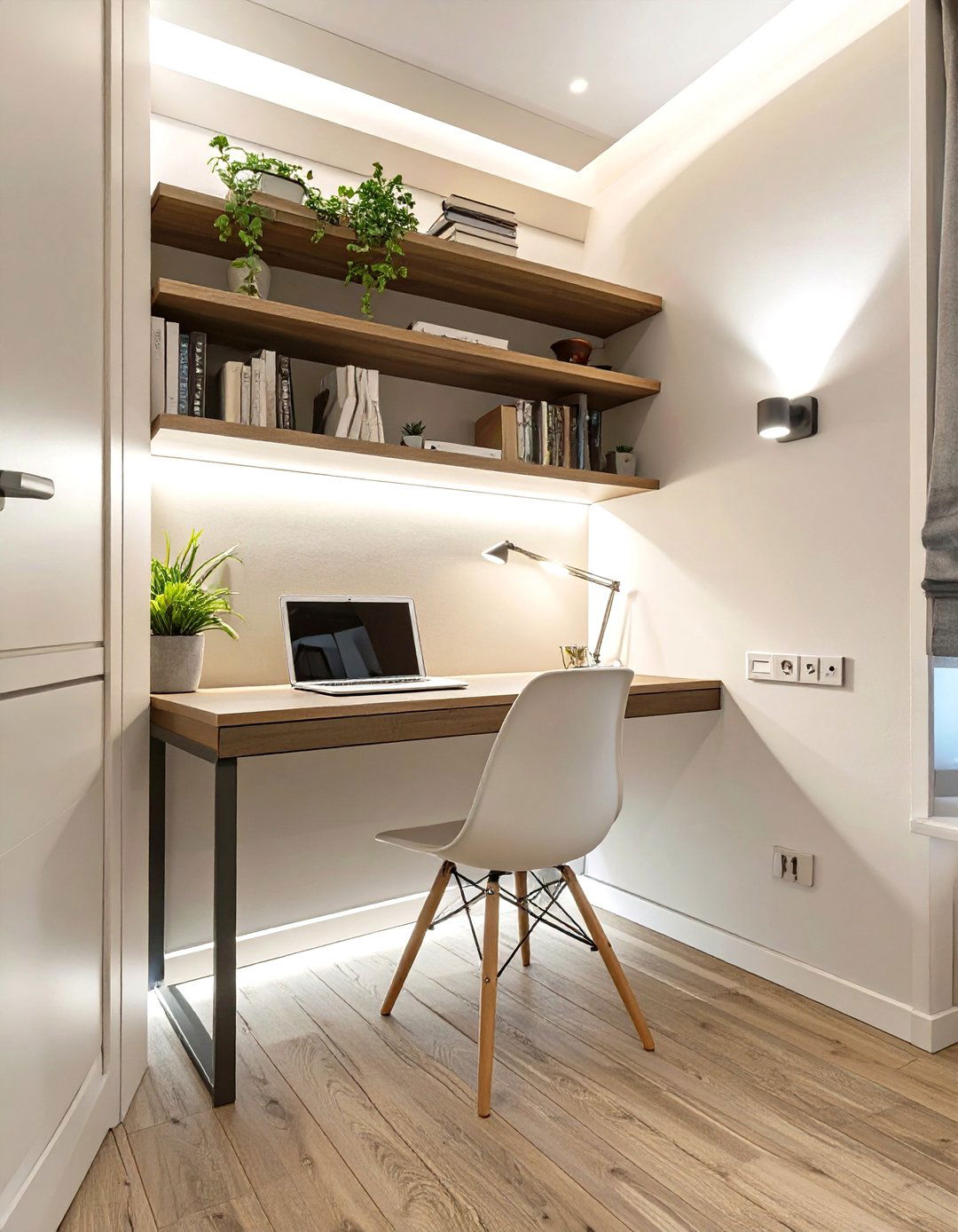 The Compact Corner Office - 30 cozy office ideas