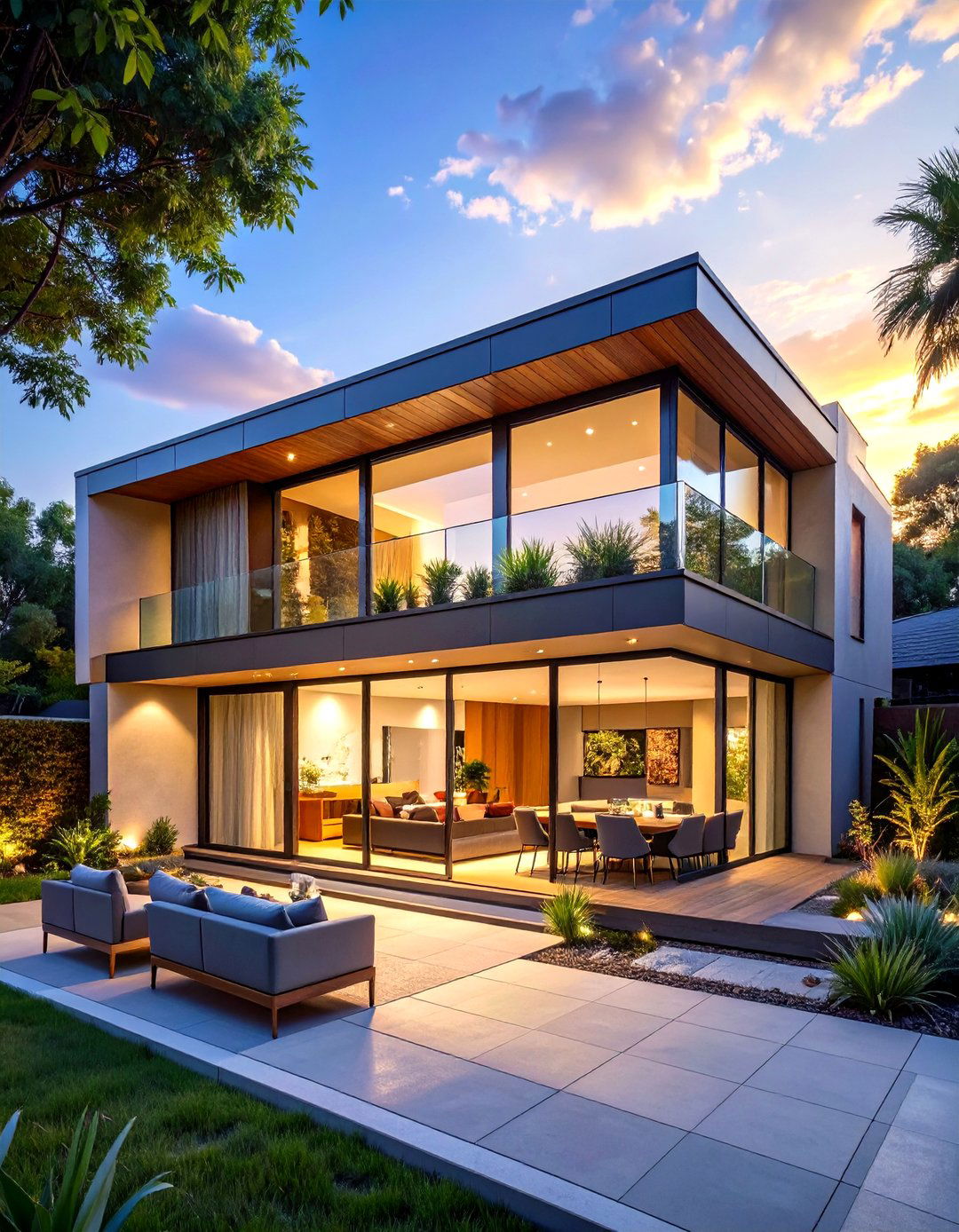 The Compact Courtyard House Plan - 30 low budget modern 3 bedroom house design ideas