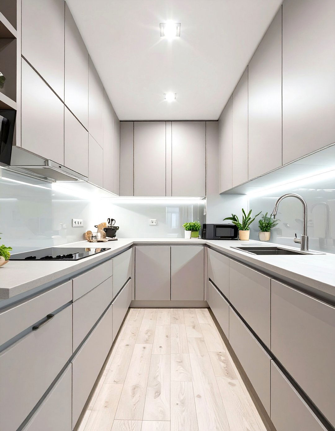 The Compact Galley Kitchen - 30 free kitchen design ideas