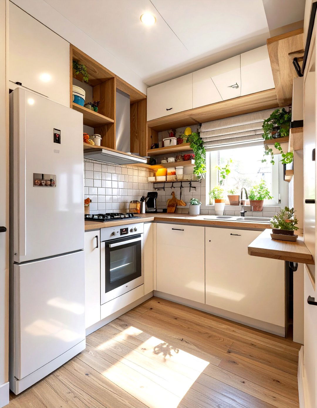 The Compact Kitchen Nook - 30 low cost simple kitchen designs