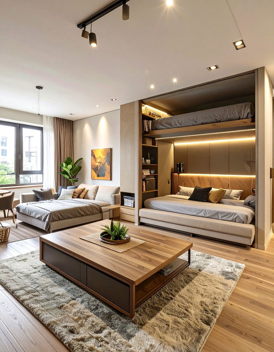 View of 30 Modern Apartment Interior Design Ideas to Try - We Love Home Blog