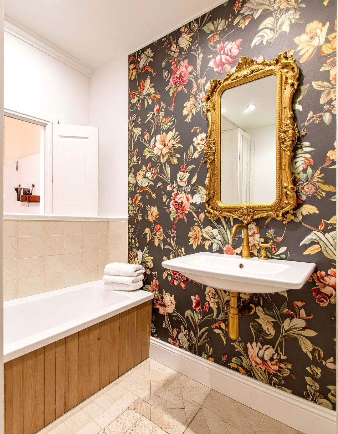 The Compact Powder Room Idea - 30 bathroom ideas photo gallery