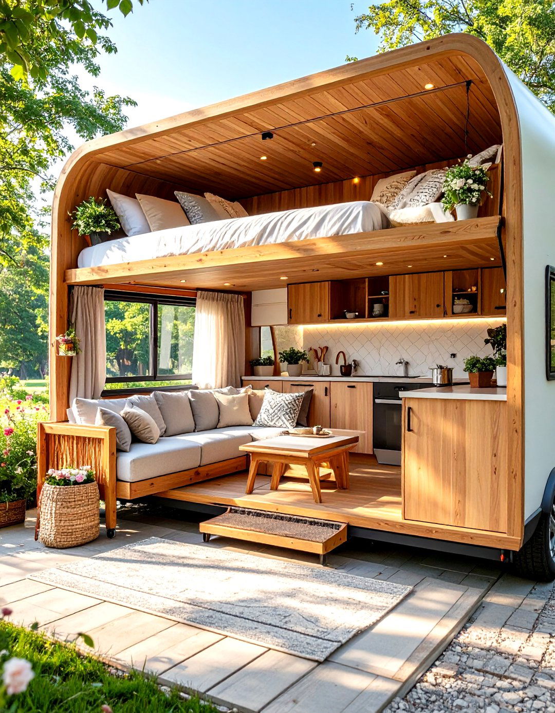 The Compact Tiny Home on Wheels - 30 3d house design ideas